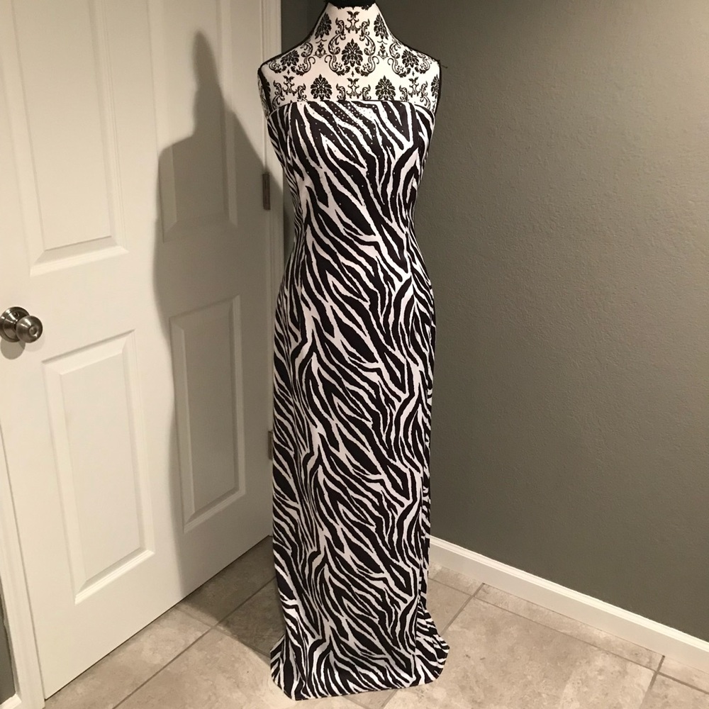 Zebra Gown